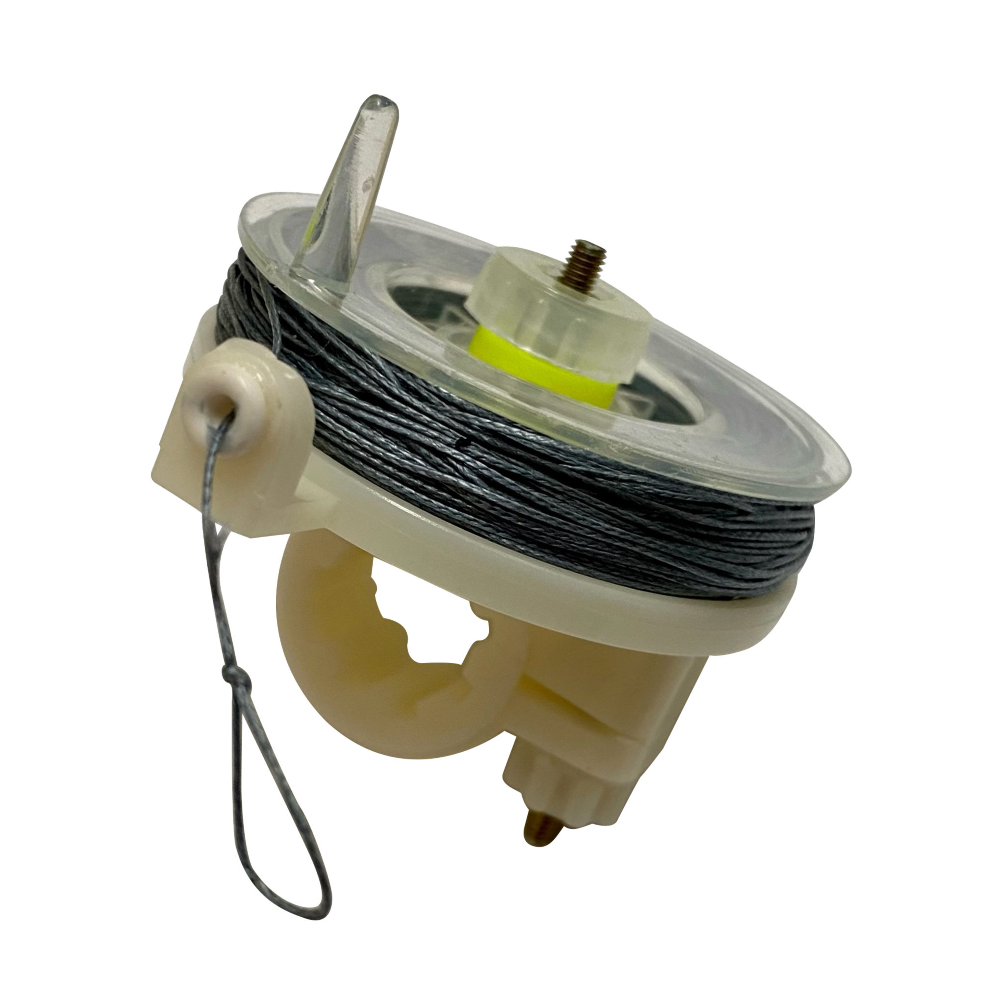 85ft of Kevlar trip wire on reusable quick reel Trip Alarm Co